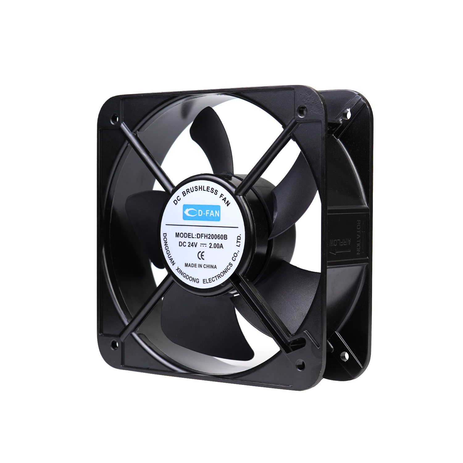 200mm Super Air Flow DC Axial Cooling Fan 
