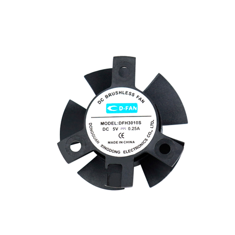 30mm 30x10 5v 12v 3010 frameless dc fan