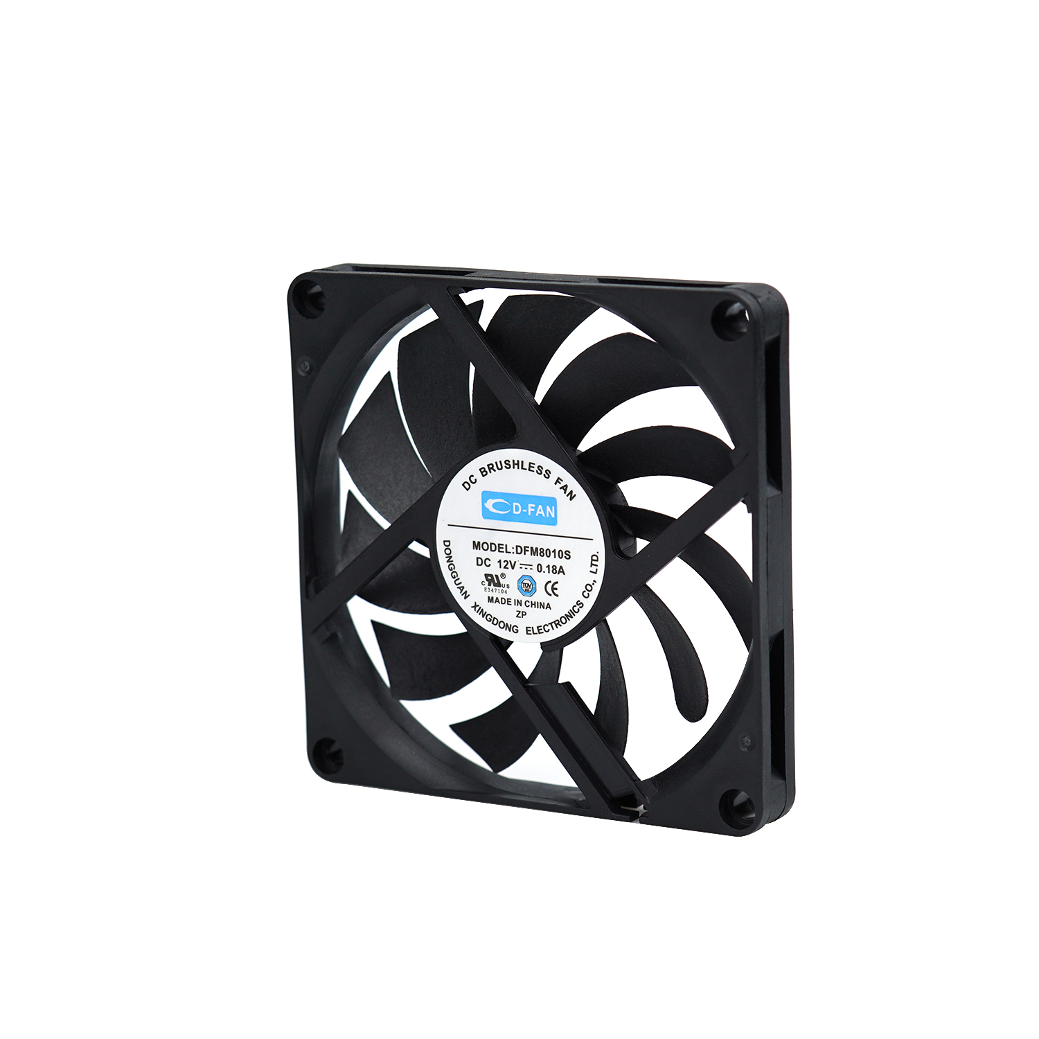 80x80x10 80mm 8010 12v brushless axial cooling fan